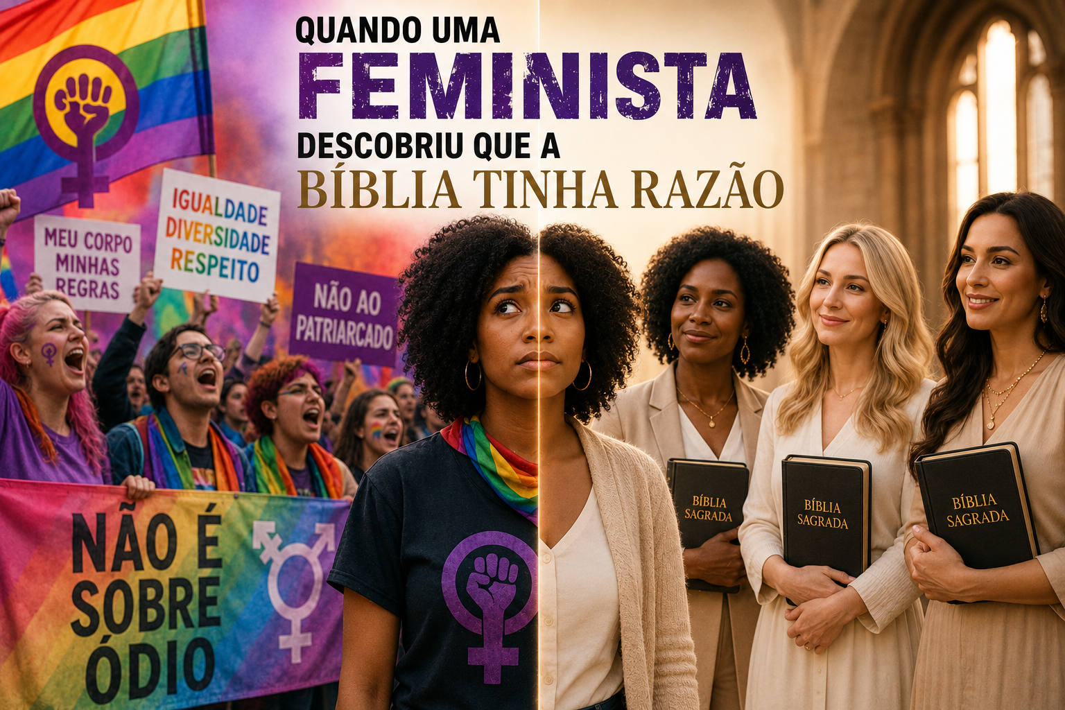 Quando uma Feminista Descobriu que a Bíblia Tinha Razão
